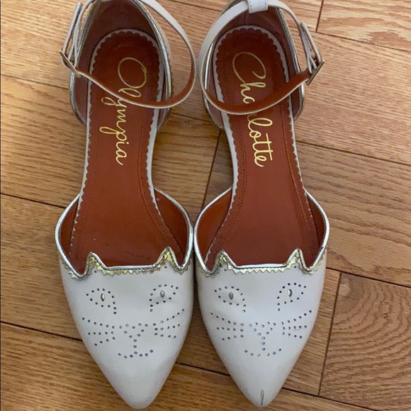 Charlotte Olympia Kitty Flats - Size 36.5 - Picture 2 of 8
